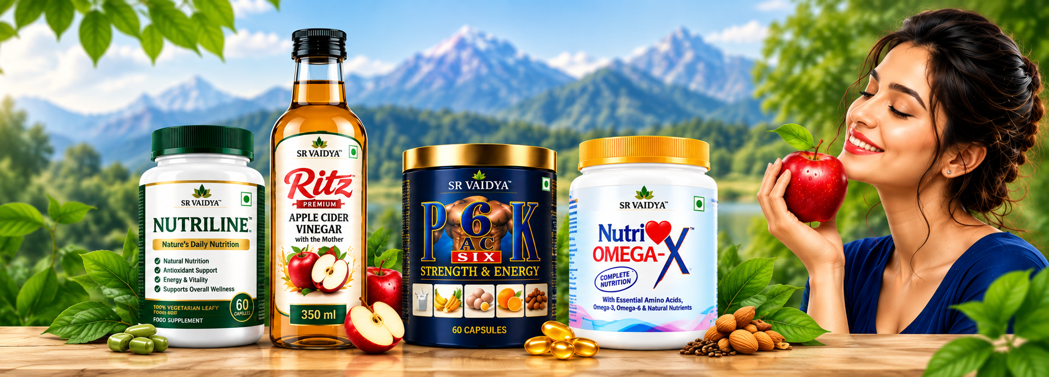 Ayurvedic Products Banner